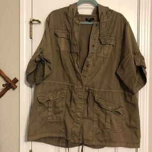 Torrid jacket button snaps